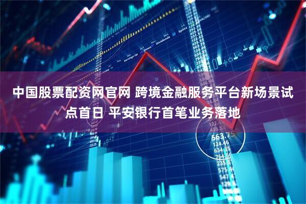 中国股票配资网官网 跨境金融服务平台新场景试点首日 平安银行首笔业务落地